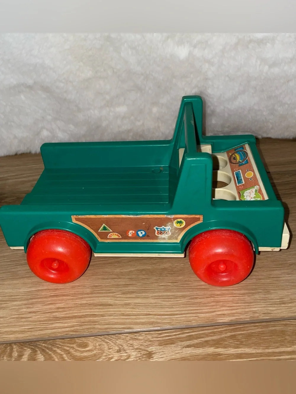 Vintage Fisher Price Little People Play Family Camper Truck & Boat Only #994
